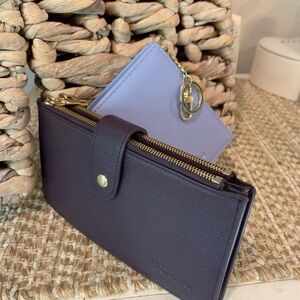 Purple and Lavender Wallet Set